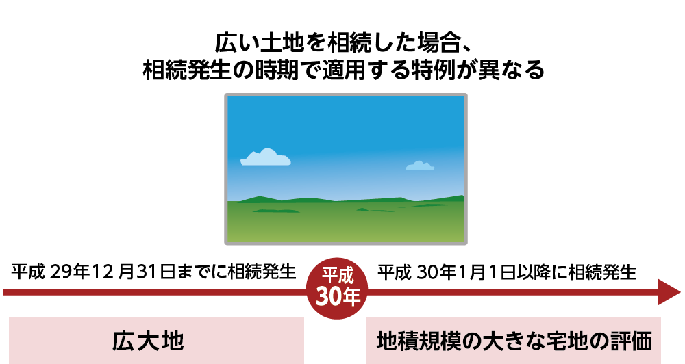 広い土地の評価方法